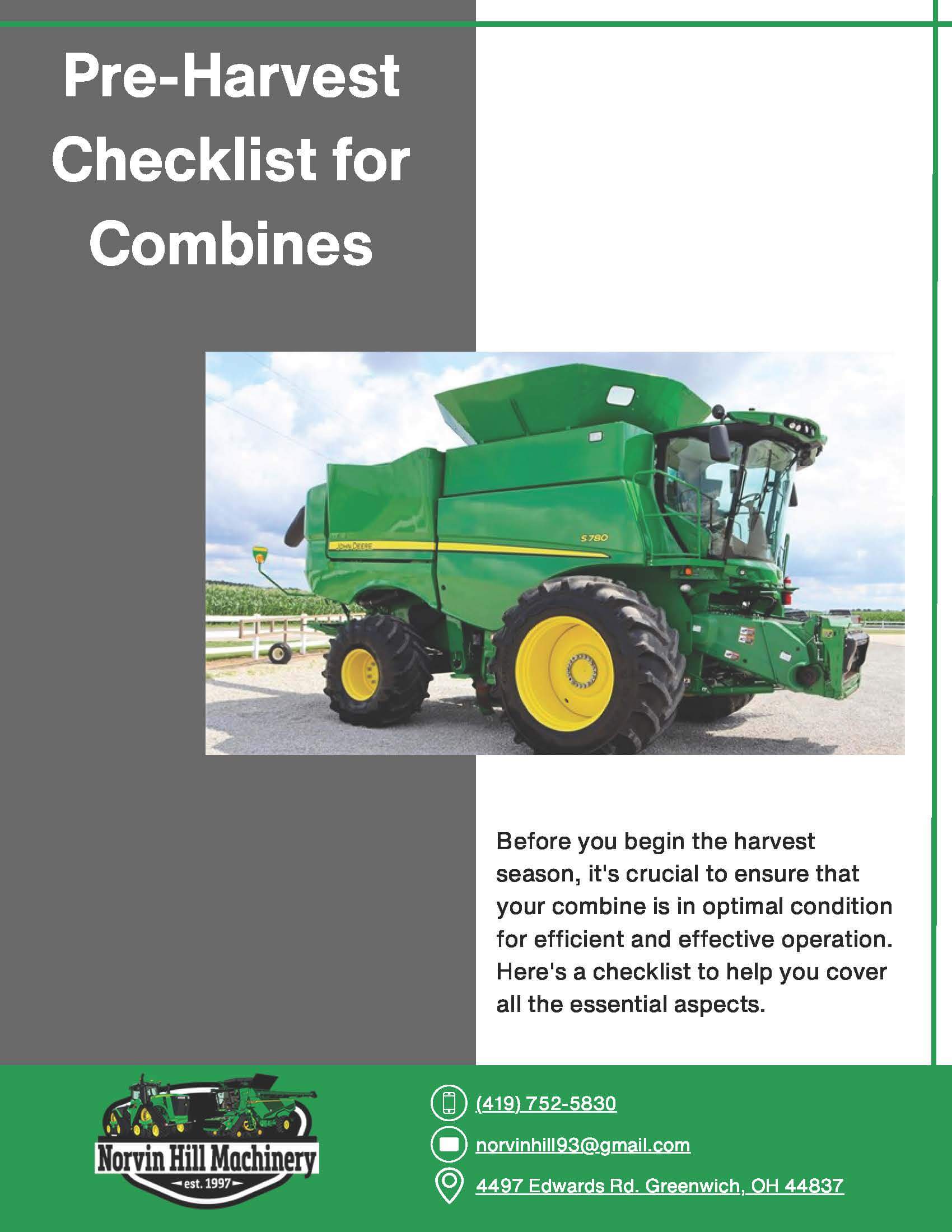 cover of 10-point tractor inspection brochure
